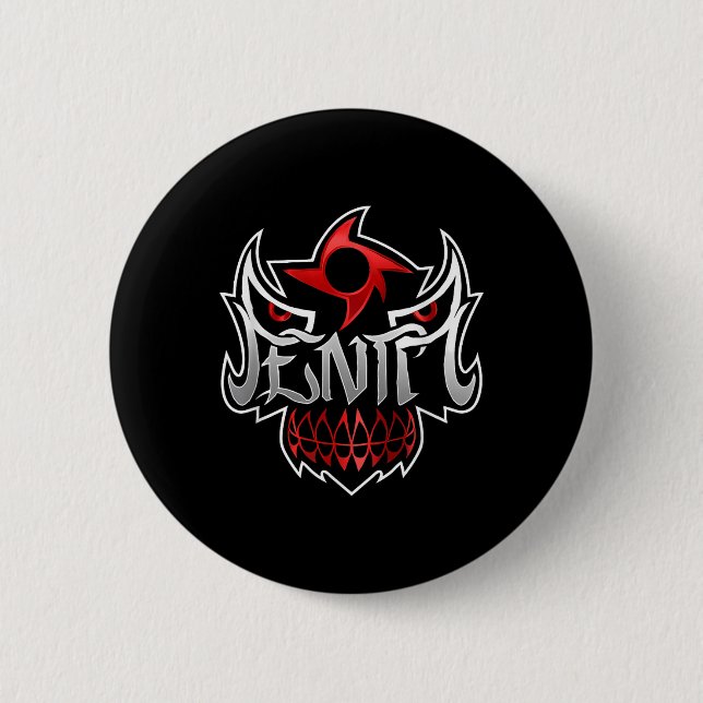 Penta Mask In Black Color _1  Button (Front)