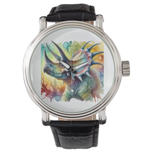 Pentaceratops 150624AREF121 _ Watercolor Watch