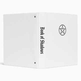 Pentacle Book of Shadows 3 Ring Binder