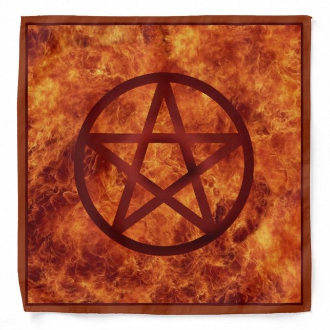 Pentacle - Fire Bandana (Front)