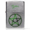 Pentacle - Green Personalized Zippo Lighter