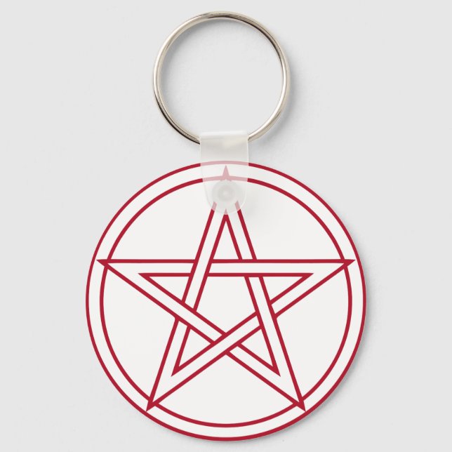 Pentacle Keychain (Front)