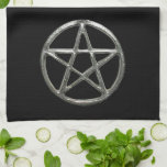 Pentacle Kitchen Towel<br><div class="desc">Give your kitchen a stylish, contemporary touch and charm with this decorative towel. Dish towels are especially helpful in the kitchen but they can also be a wonderful accent in the bathroom. Kitchen towels help create a joyful mood, special ambiance and comfort in the home and bring about a genuine...</div>