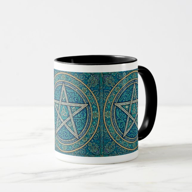 Pentacle Mug (Front Right)