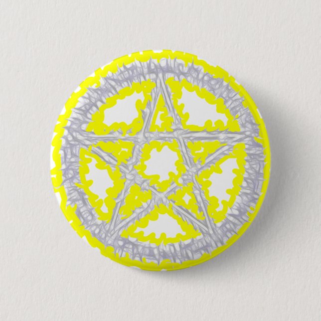 Pentacle of Air Button (Front)
