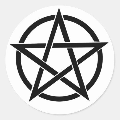 Pentacle Round Sticker