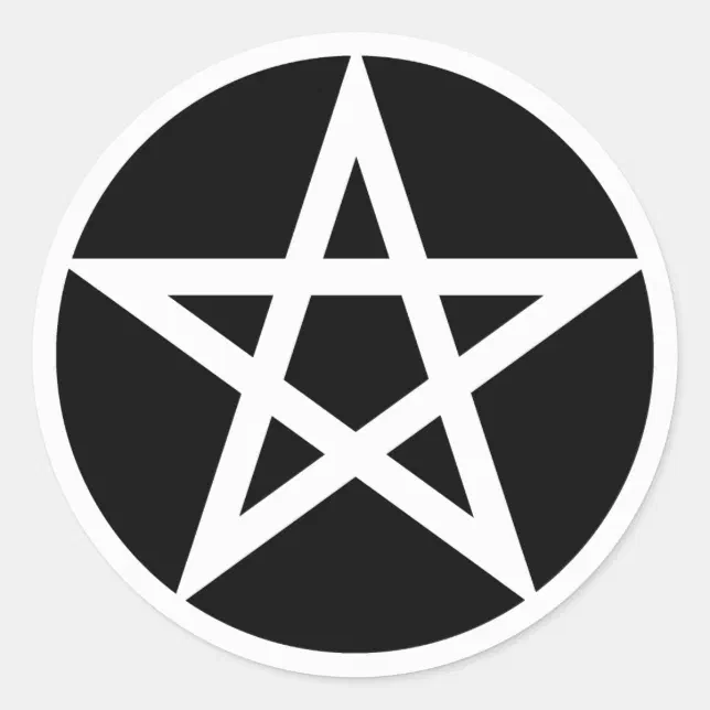 Pentacle sticker | Zazzle