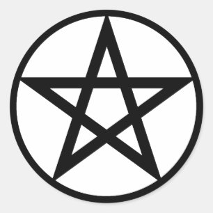Pentacle stickers