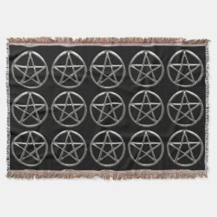 Pentacle Throw Blanket
