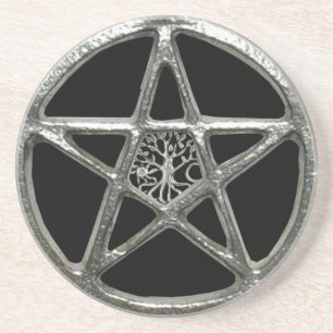 Pentacle Tree Of Life Coaster