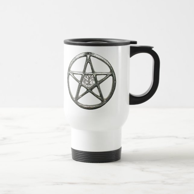 Pentacle Tree Of Life Mug (Right)