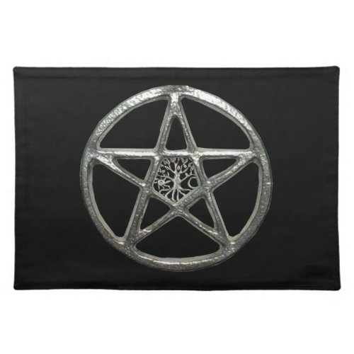 Pentacle Tree Of Life Placemat