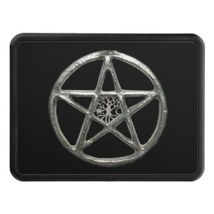 Pentacle Tree Of Life Trailer Hitch Cover