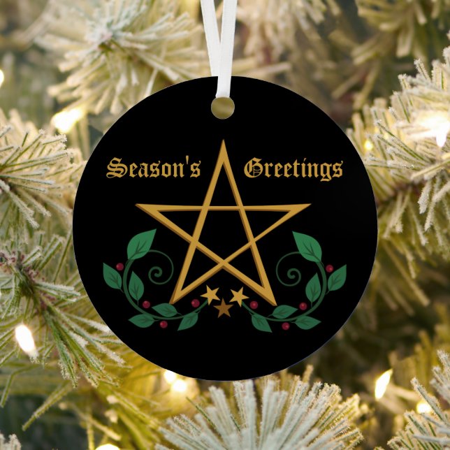 Pentacle Witchy Ornament (Insitu)