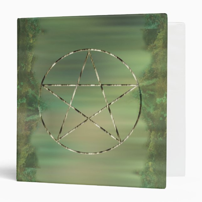 Pentacle Woods, It's a Wiccan Thing 3 Ring Binder (Front/Inside)