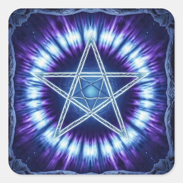 Pentacles4Pagans Square Sticker (Front)