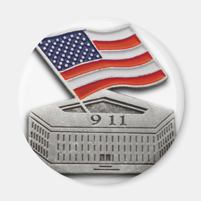 PENTAGON USA FLAG MAGNET (Front)
