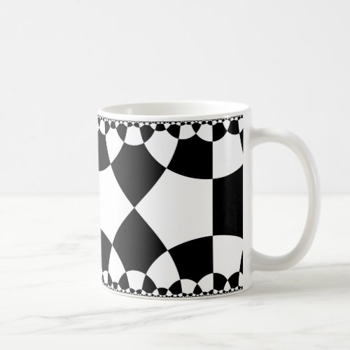 Pentagons square off coffee mug