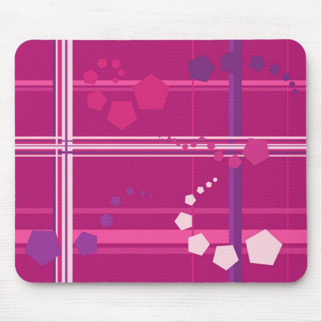 Pentagons Taste Like Grape Soda Mouse Pad (Front)