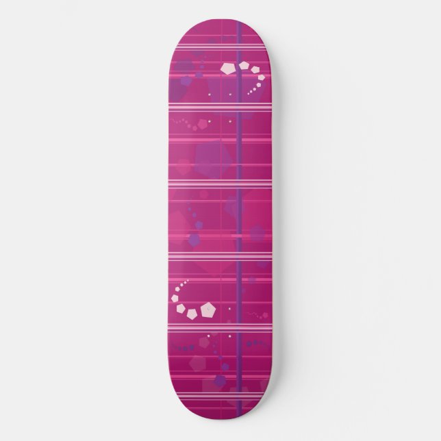 Pentagons Taste Like Grape Soda Skateboard Deck (Front)