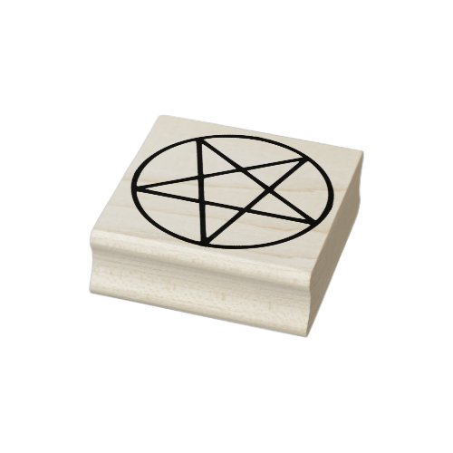 pentagram art stamp