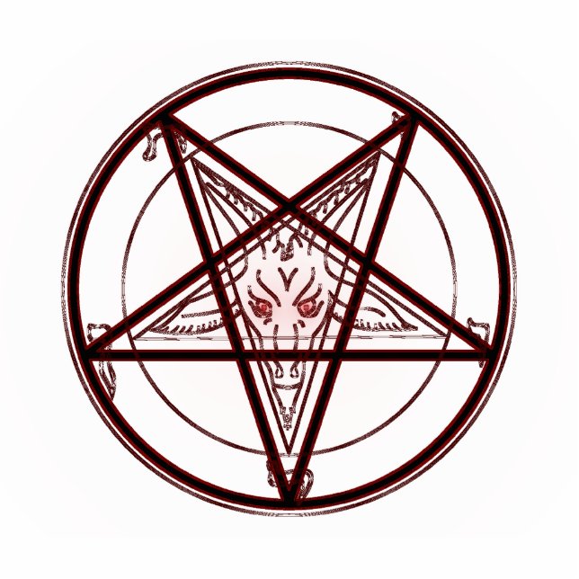 Pentagram Cutout (Front)
