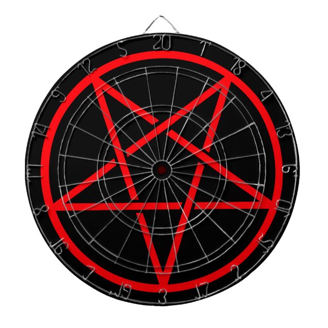 Pentagram Dartboard (Front)