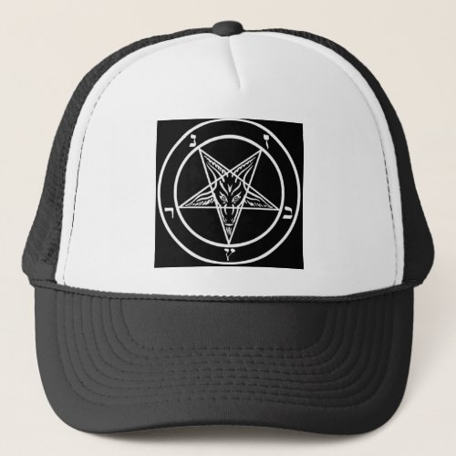 Pentagram of Baphomet Trucker Hat