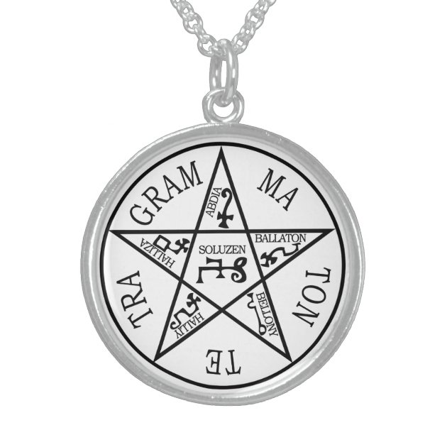 Pentagram of Solomon Protective Ritual Necklace Zazzle