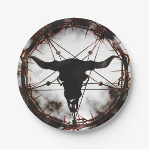 Pentagram Paper Plates