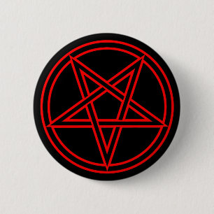 Pentagram Pinback Button
