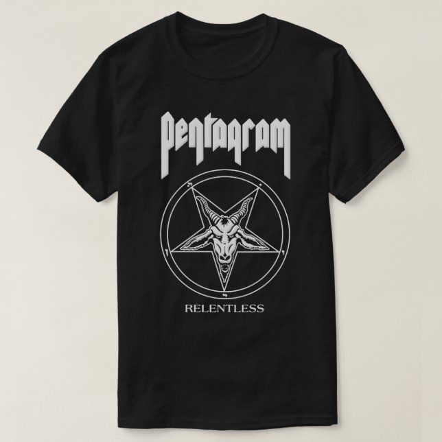 Pentagram Relentless Classic T-Shirt (Design Front)