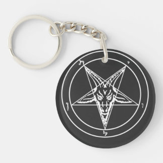Pentagram - Sigil Of Baphomet Keychain