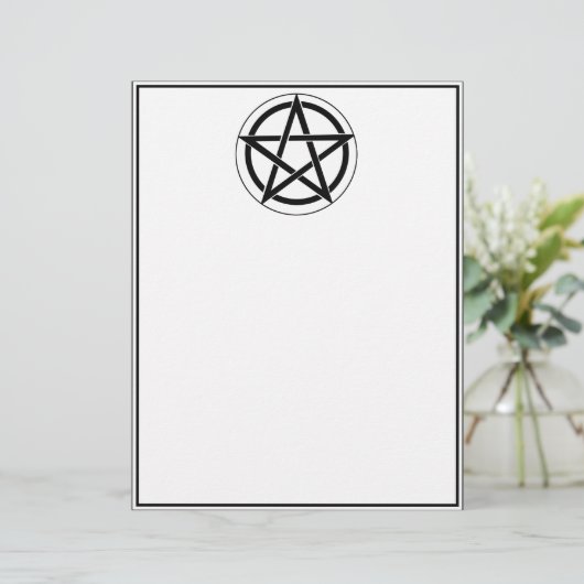 Pentagram Symbol (Standing Front)