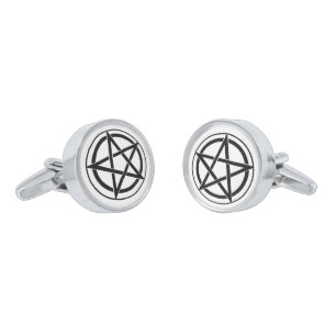 Pentagram Symbol - Five-Pointed Star Cufflinks