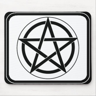 Pentagram Symbol Mouse Pad