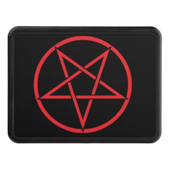 Pentagram Tow Hitch Trailer Hitch Cover by HeavyMetalHitman at Zazzle