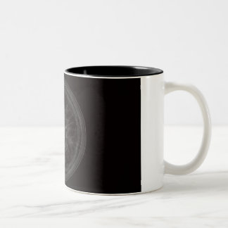 Pentagram Two-Tone Coffee Mug