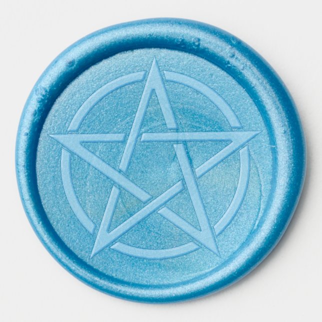 pentagram wax seal stickers (Front)