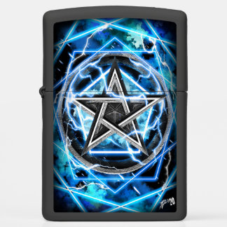 Pentagram wicca Zippo Lighter