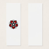 Pentagram with Red Roses (Front & Back)