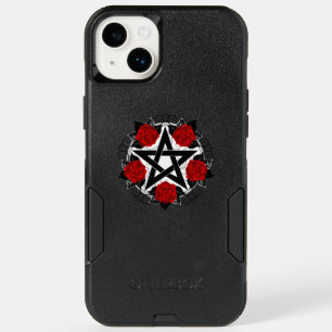 Pentagram with Red Roses OtterBox iPhone 14 Plus Case