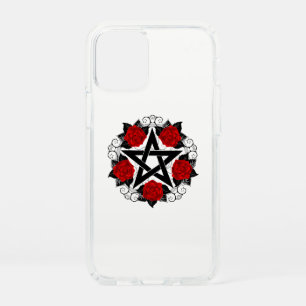 Pentagram with Red Roses Speck iPhone 12 Mini Case