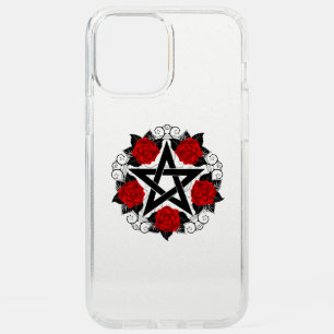 Pentagram with Red Roses Speck iPhone 12 Pro Max Case