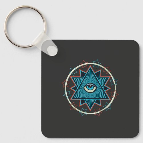 Pentagramm Fnfstern Geheimkult von Mchten okkult Keychain