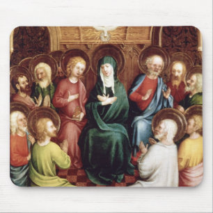 Pentecost, 1450 mouse pad