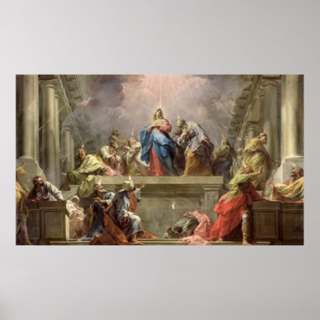 Pentecost, 1732 Poster