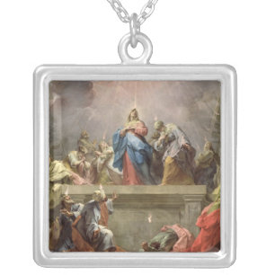 Pentecost, 1732 silver plated necklace