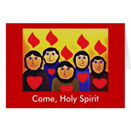 PENTECOST CARDS (Front Horizontal)