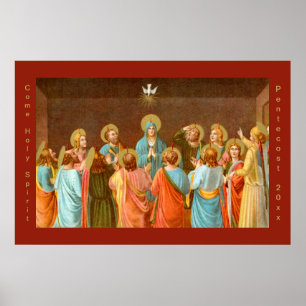 Pentecost: Descent of the Holy Spirit (SB 01) Poster